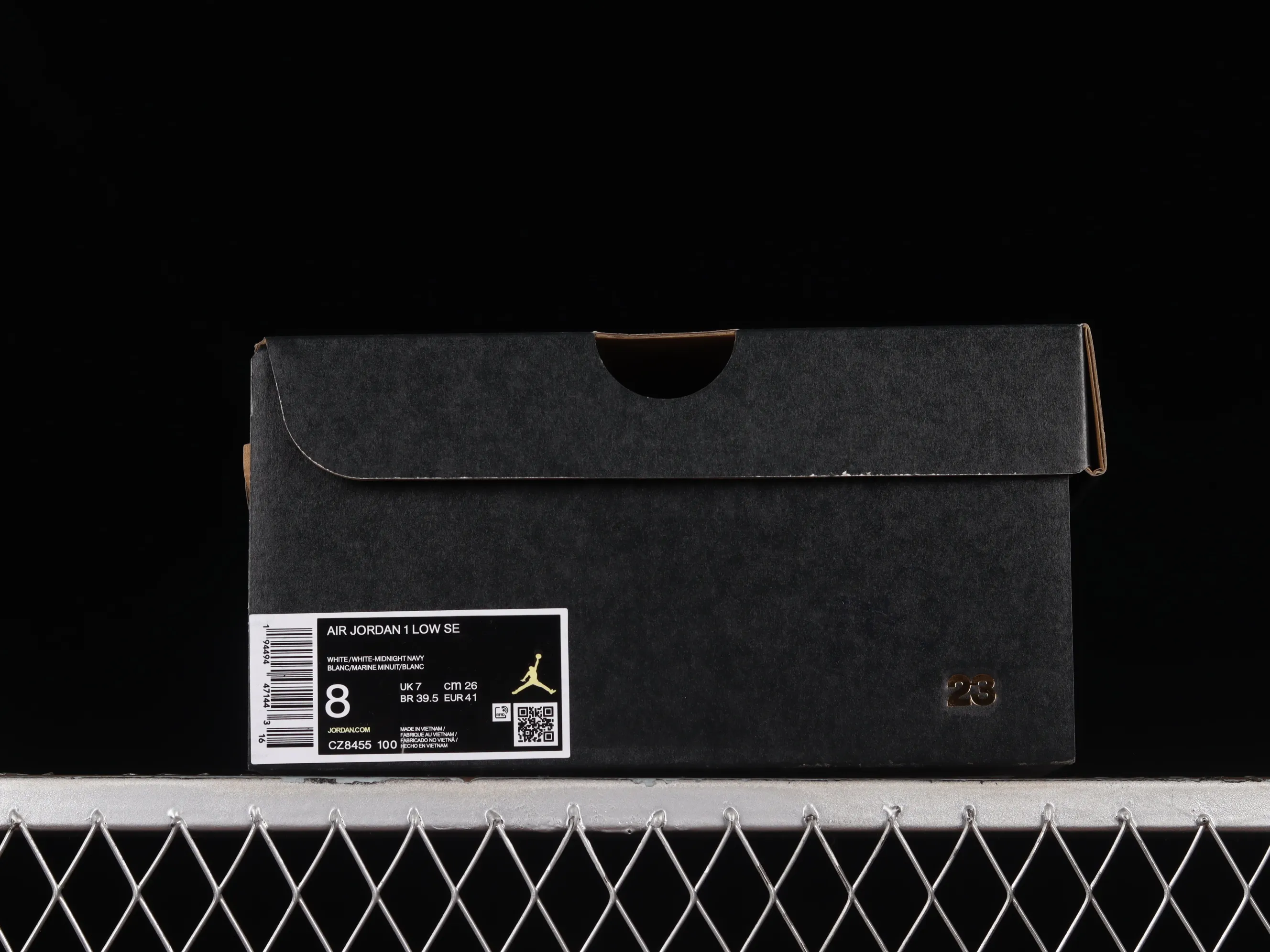 All categories Air Jordan Jordan series basketball shoes Air Jordan 1 Low G version pure original Air Jordan 1 Low "Lce Blue" AJ1 Joe 1 denim blue low-top basketball shoes CZ8455-100